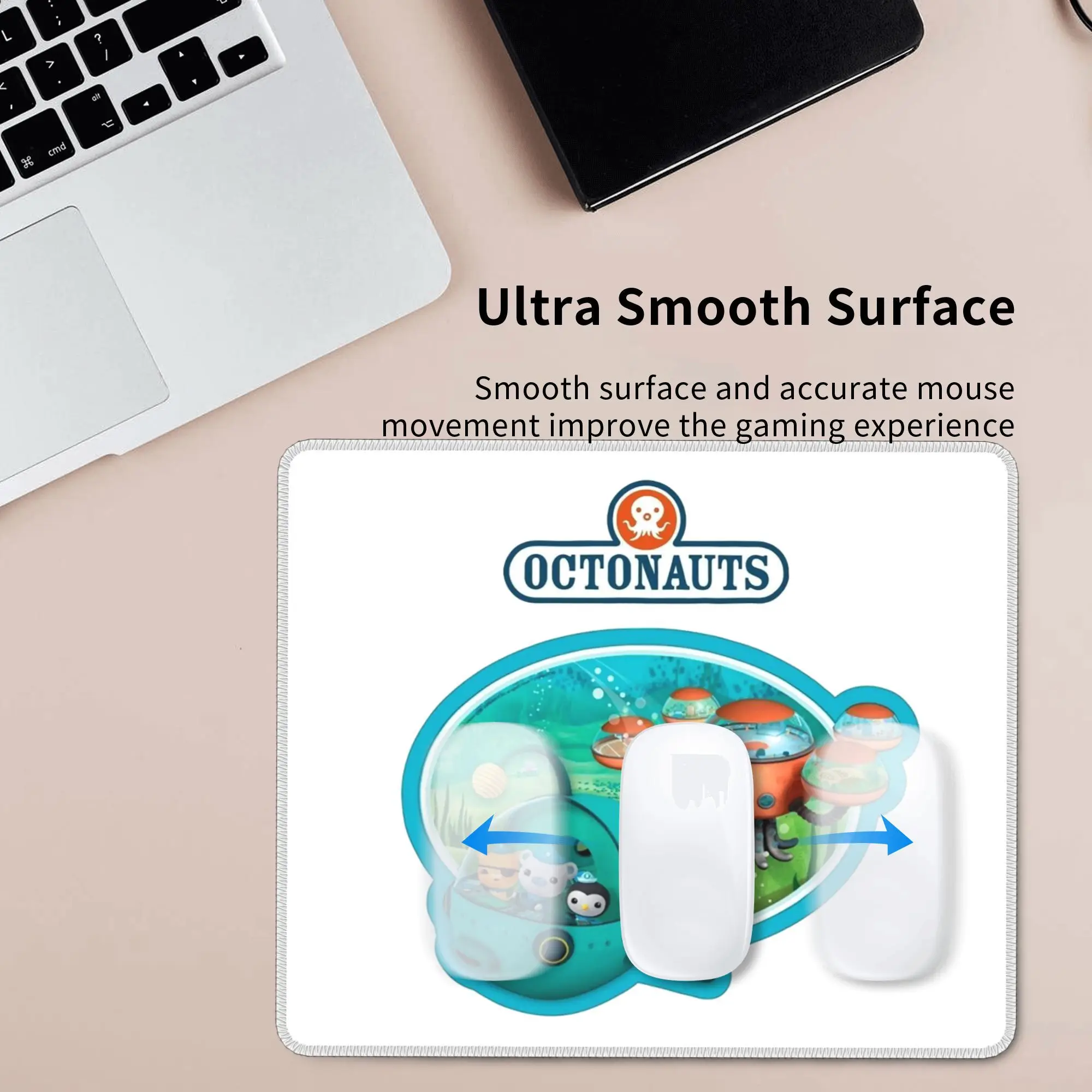 子供 Kwazii オクトノーツマウスパッドコンピュータキーボードマウスマットゲーム PC ラップトップデスクマットオフィスアクセサリーテーブルマット