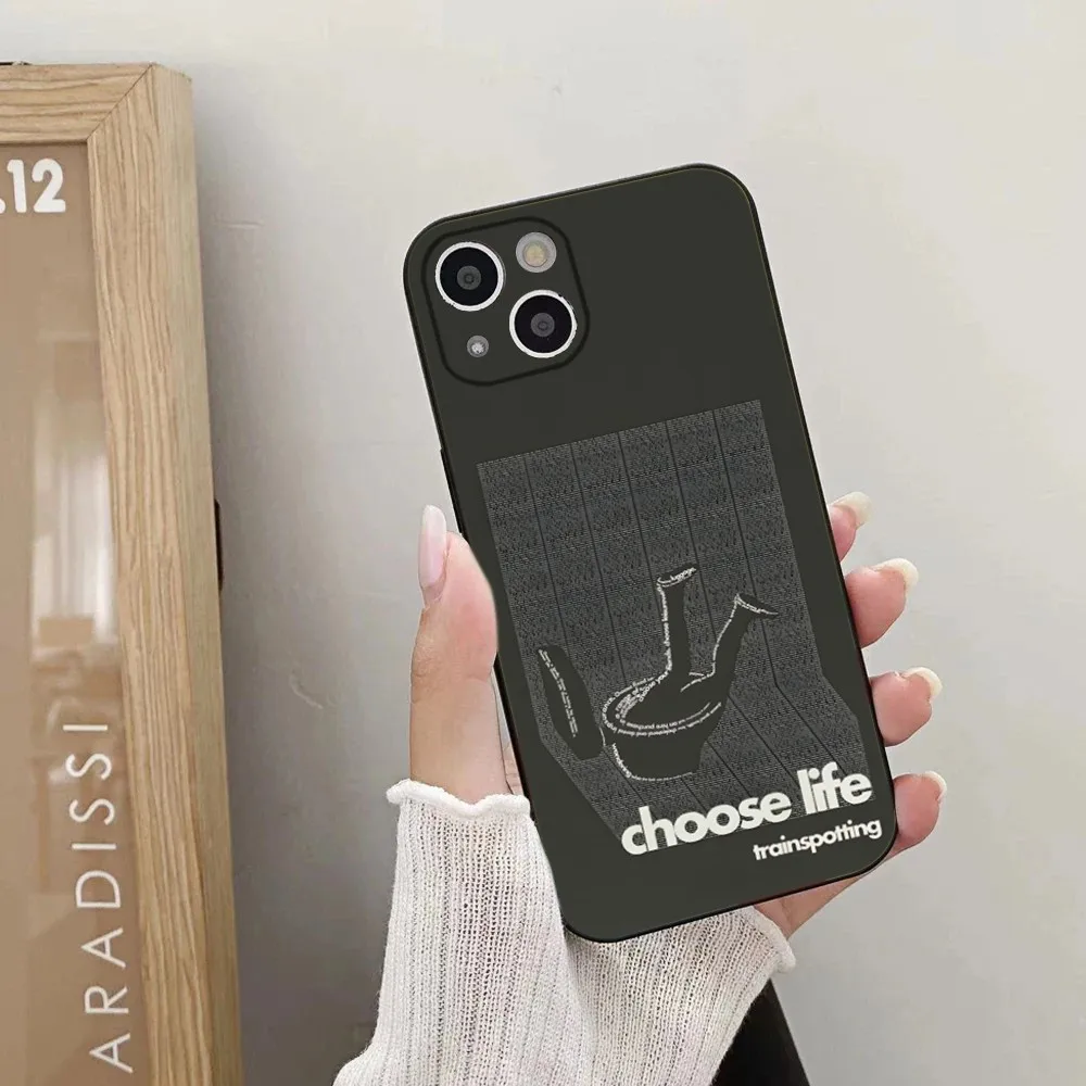 Trainspotting Phone Case For iPhone 15,14,13,12,11 Plus,Pro,Max,XR,XS,X,7,8 Plus,SE,Mini Silicone Soft