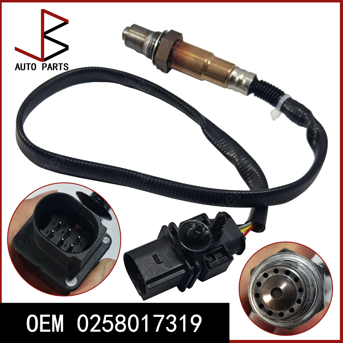 

Датчик кислорода (лямбда-зонд) OEM 0258017319 для Land Rover, Ford Focus 13-15, Lincoln MKS BA5A-9Y460-AA BA5A9Y460AA 0258017318