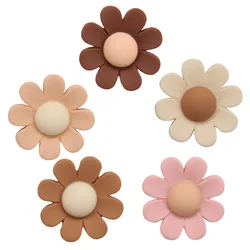 1-5PCS Kawaii Flower Resin Buckle Clog Fit Wristbands Garden Shoes Button Decorations Accessories Kid Unisex Party Xmas Gift