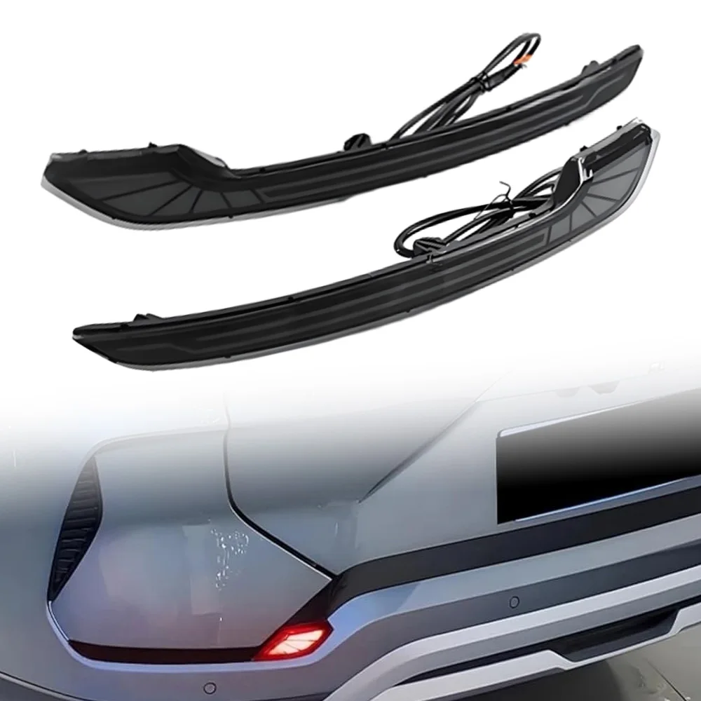 

2 шт. для BYD Song PLUS DM-i EV (Seal U) (Sealion 6) 2023 2024 2025: задние бамперные светоотражатели, левый и правый указатели поворота