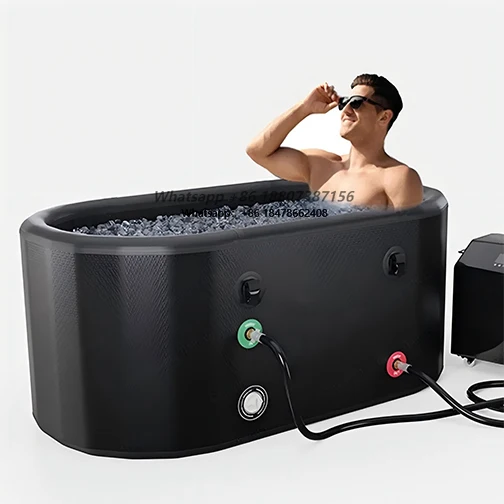 

Custom Large Luxury Portable Inflatable Ice Bath Tub Home & Outdoor Cold Plunge tub for recovery therapy