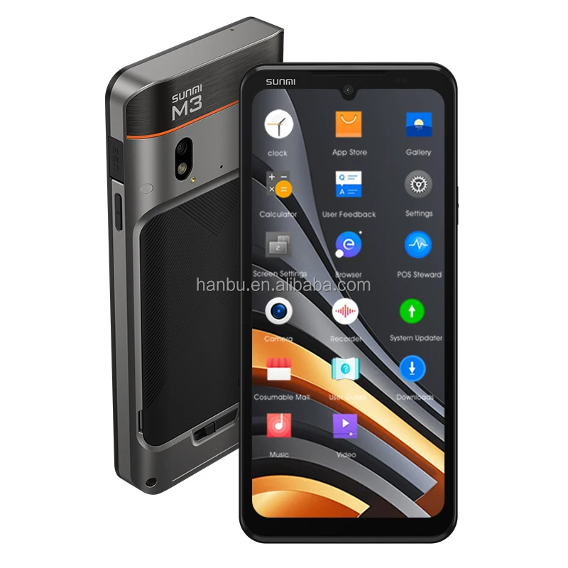 Android IP65 6.75 Inch Touch Screen Pos Machine 5000mAh Pos Terminal Handheld Pos AA