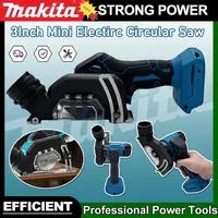 Makita Cordless Rechargeable Handheld 3Inch Mini Brushless Electric Circular Saw Electirc Cut Off Grinder Tool 18V Battery