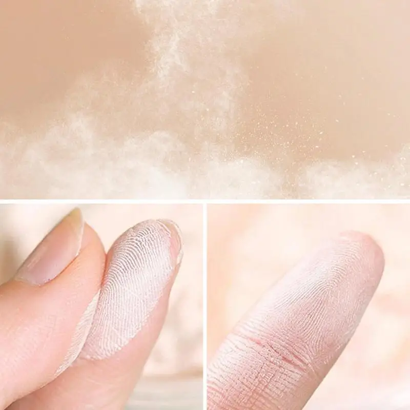 Polvere di finitura pressata opaca polvere fissante leggera per il controllo dell'olio per tutti i toni della pelle copre linee sottili e imperfezioni rende