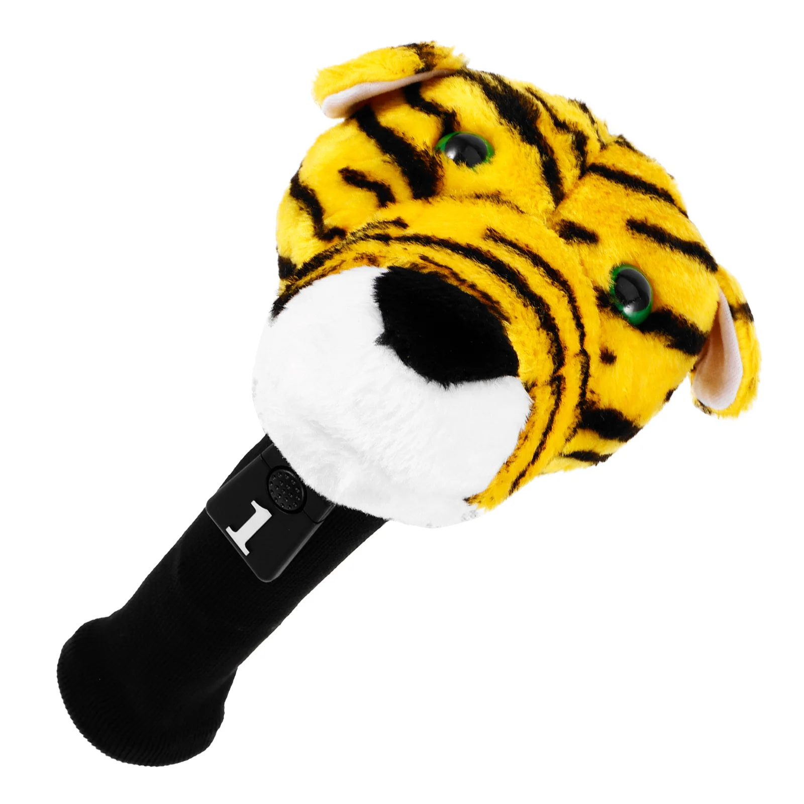 

Stylish Tiger Shaped Golf Club Cover Made of Cotton and Cloth Thickened Lining Reduces Vibration Perfect for Driving Irons