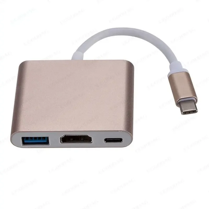 Thunderbolt 3 Adapter USB typu C Hub 4K kompatybilny z HDMI obsługuje Samsung Dex tryb USB-C przetwornik dokerów z PD dla macbooka Pro