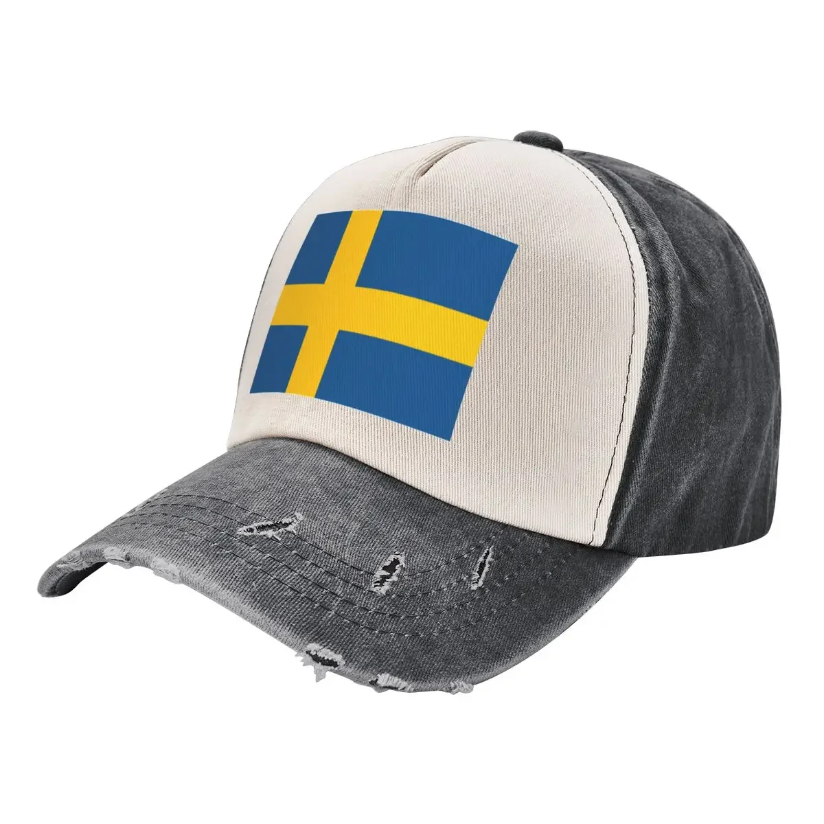 

Sweden flag Baseball Cap summer hat Gentleman Hat Male Women's