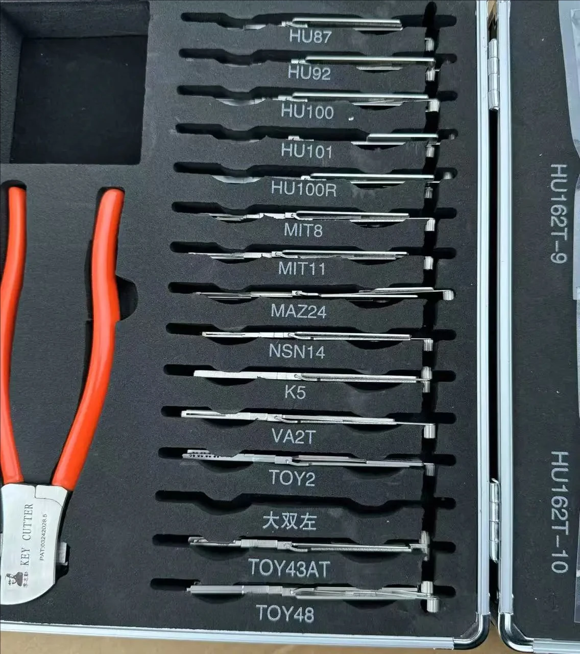 32 PCS 2 in 1 Auto Car Tool Lock Decoder Locksmith Tools with Suitcase 2025 NEW Original LISHI