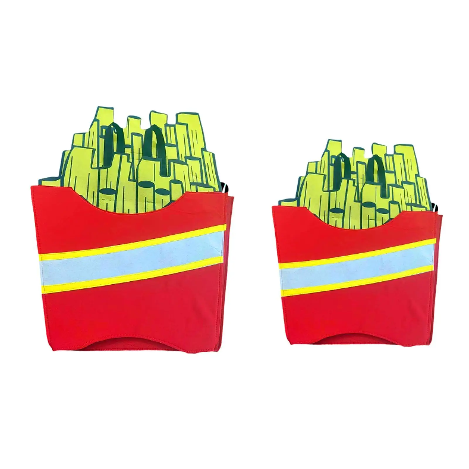 French Fries เครื่องแต่งกายแต่งตัว Fast Food เสื้อผ้าคอสเพลย์สําหรับ STAGE Performance บทบาทเล่นปาร์ตี้ Masquerade วันหยุด