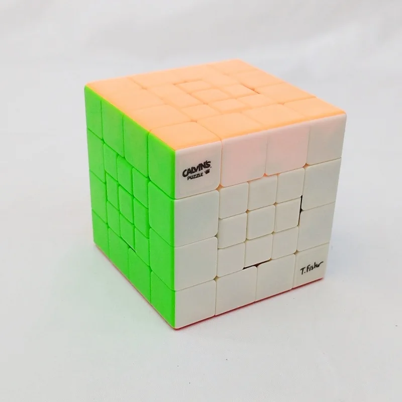 Calvin's Puzzle Tony Cubo superpuesto Cubo de rompecabezas sin pegatinas Cubo de velocidad profesional Cubo mágico SpeedCube juguetes educativos