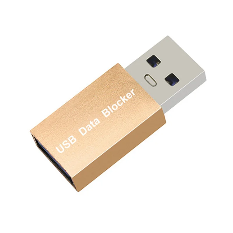 4PCS USB Data Blocker Charge-Only USB Jacking Prevention Adapter Data Sync Blocker Adapter for Blocking Data Sync