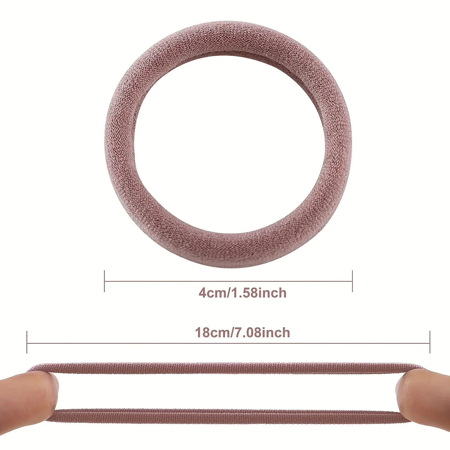 30-150PCS Frauen Mädchen Candy Farben Nylon Grundlegende Scrunchie Haar Krawatte Pferdeschwanz Halten Haar Gummibänder Mode haar Zubehör – Detail 5