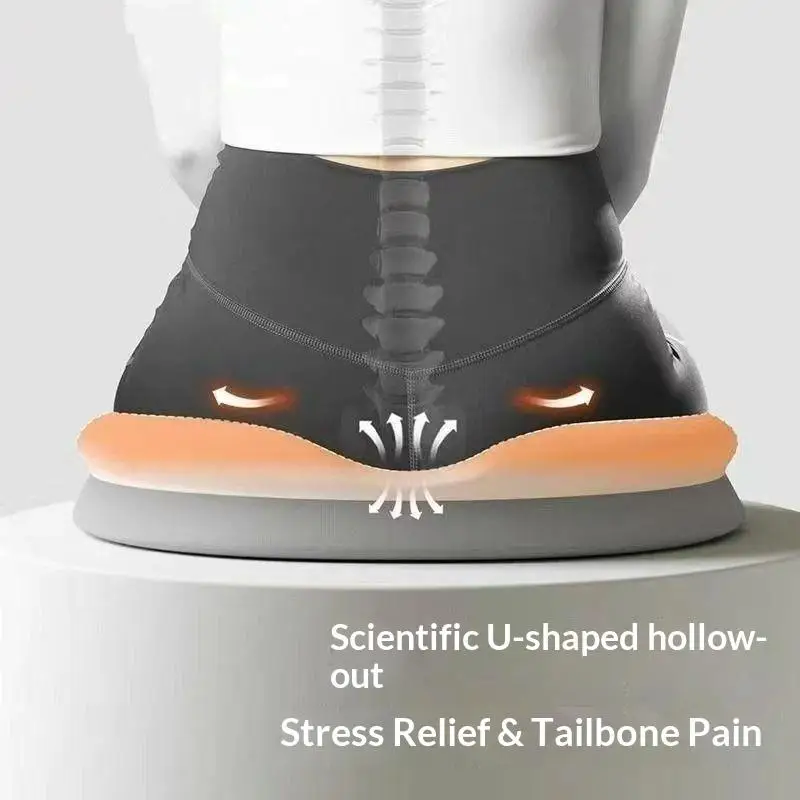 Kissen Komfort Donut Sitzkissen Sofa Hämorrhoiden Memory-Schaum Anti-Hämorrhoiden Massage Steißbeinkissen Autositzkissen Geschenke – Detail 3