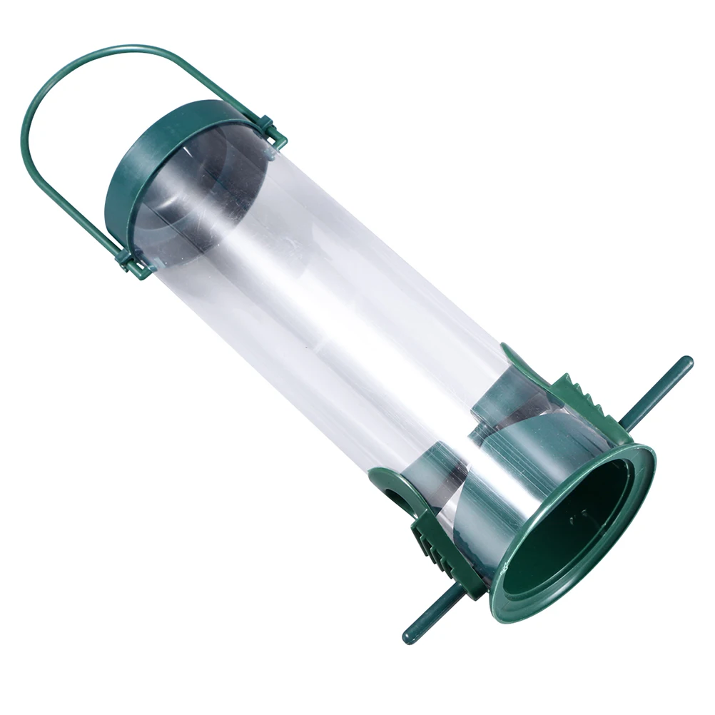 

2pcs Bird Feeder Hanging Wild Bird Feeder Outdoor Garden Decoration Stable Plastic Attracting Feeding Sunflower Seeds Niger