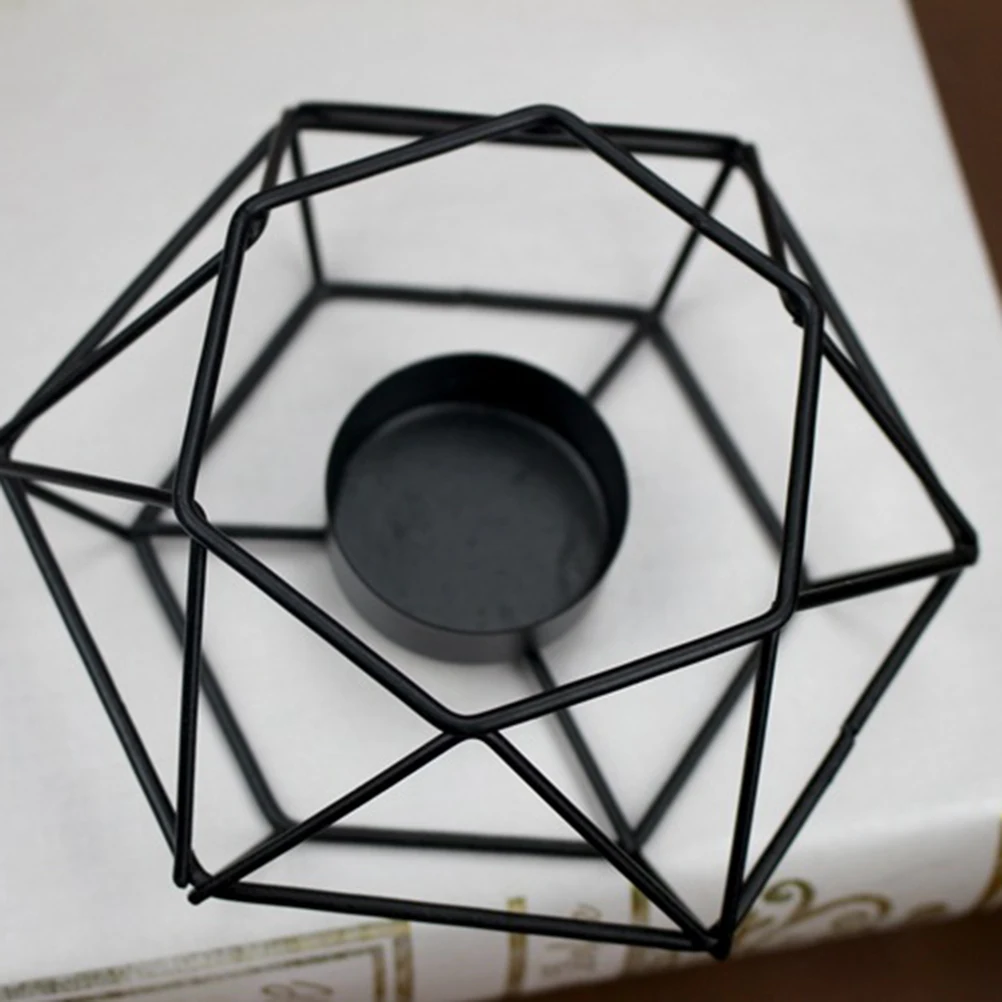 

Iron Holders European Design Indoor Outdoor Party Decor Size L Sturdy Construction Holders