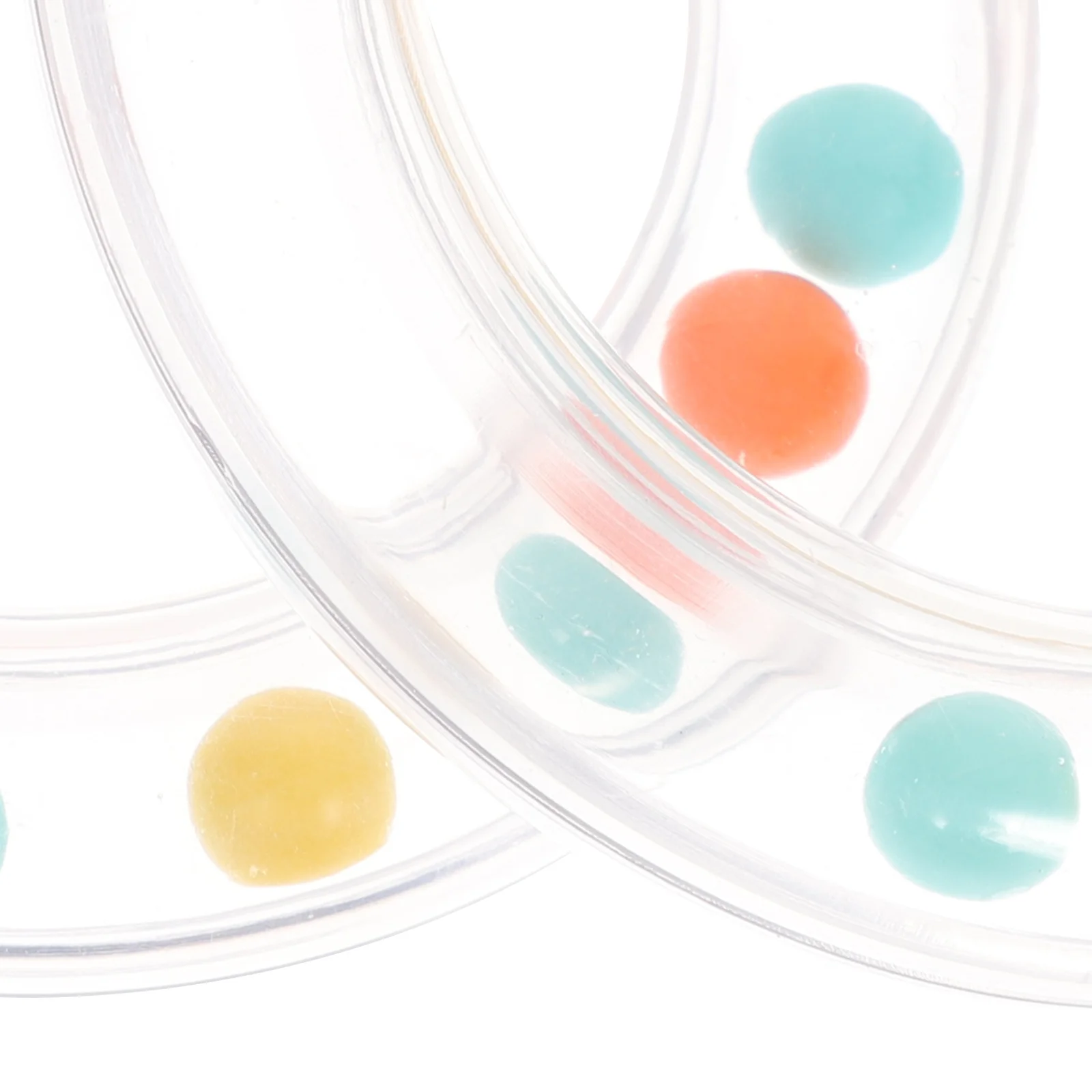 4 قطع من ألعاب تعليمية موسيقية خفيفة الوزن ومحمولة للرضع مثالية للتعلم المبكر للأطفال الصغار