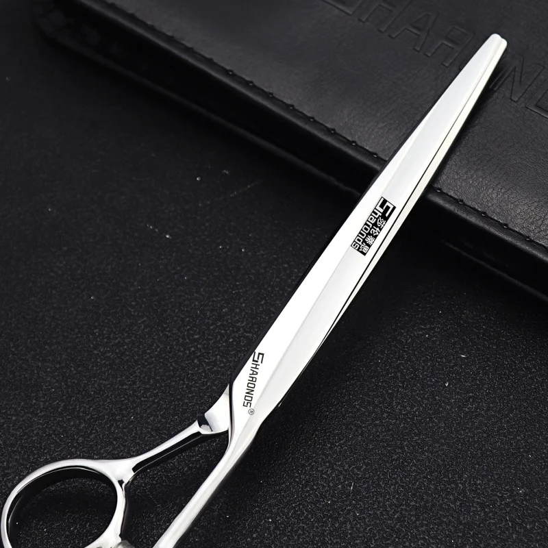 NEUE 6/6,5-Zoll Friseurscheren Professionelles CNC Flachschneidescheren-Set, Friseur-Spezialset Schraubenlose Haarschneideschere – Detail 8
