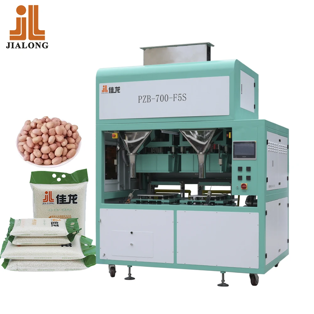 Electric 1kg 2kg 5kg 10kg High-Speed Roasted Peanuts Nuts Snacks Commodity Vacuum Sealer Machine Semi-Automatic Flat Pouch