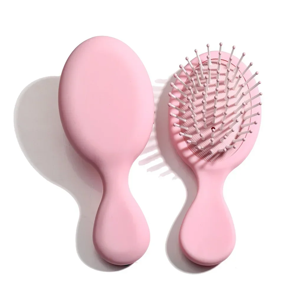 Women Steel Pin Wig Wide Tooth Pocket Combs Barber Detangling Metal Comb Men Travel Mini Hair Brush Potent Untangling Antistatic