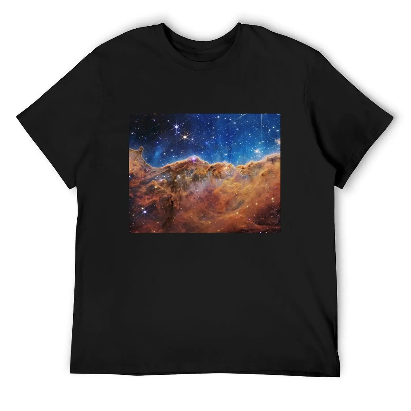 Cosmic Cliffs | Carina Nebula | NGC 3324 (James Webb Space Telescope/JWST) T-Shirt oversized anime tshirt compression shirt men