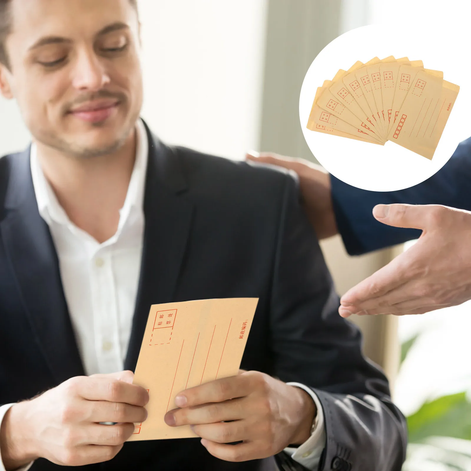 

200 шт. желтые конверты из крафт-бумаги разных цветов, самозапечатывающиеся, практичные для свадебных приглашений на день рождения, хранения писем