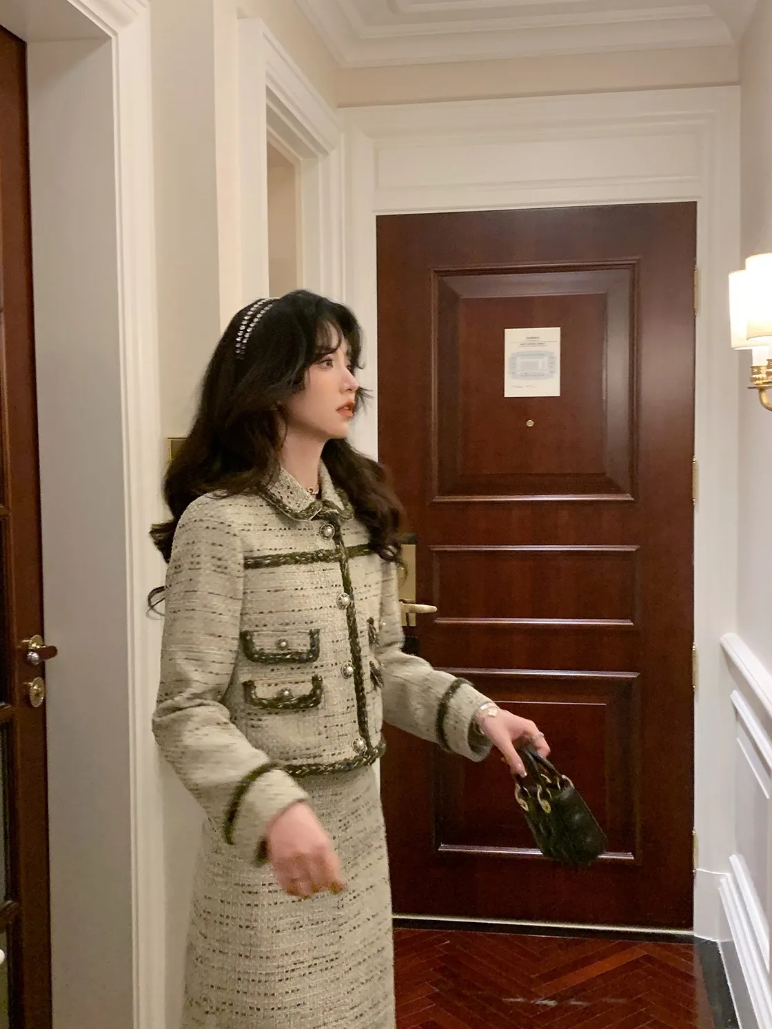 

Женское осенне-зимнее пальто Rein River Banks Small Fraance Sle Set, прямого кроя, из смесовой ткани (полиэстер и шерсть), длинное, размер S.