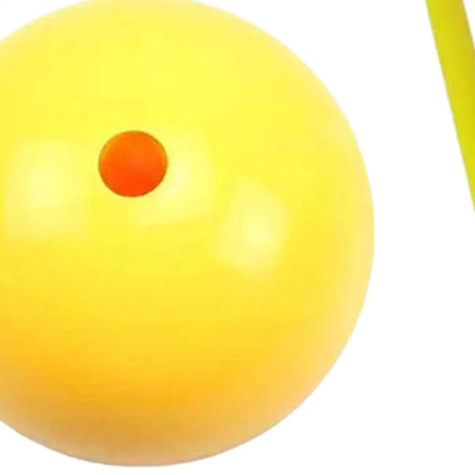 เสาฝึกความคล่องตัวฟุตบอลเสาทําเครื่องหมายกั้นพร้อมฐานมัลติฟังก์ชั่น