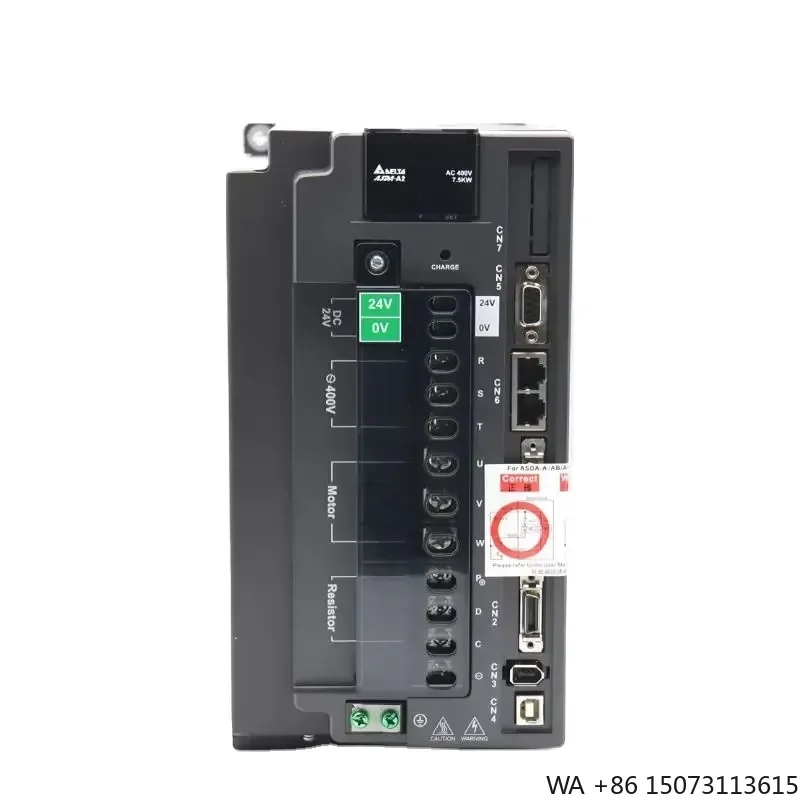 for Delta ASD-A2-7523-M A2 Servo Drive 7.5KW 230V 3PH New Original In Stock