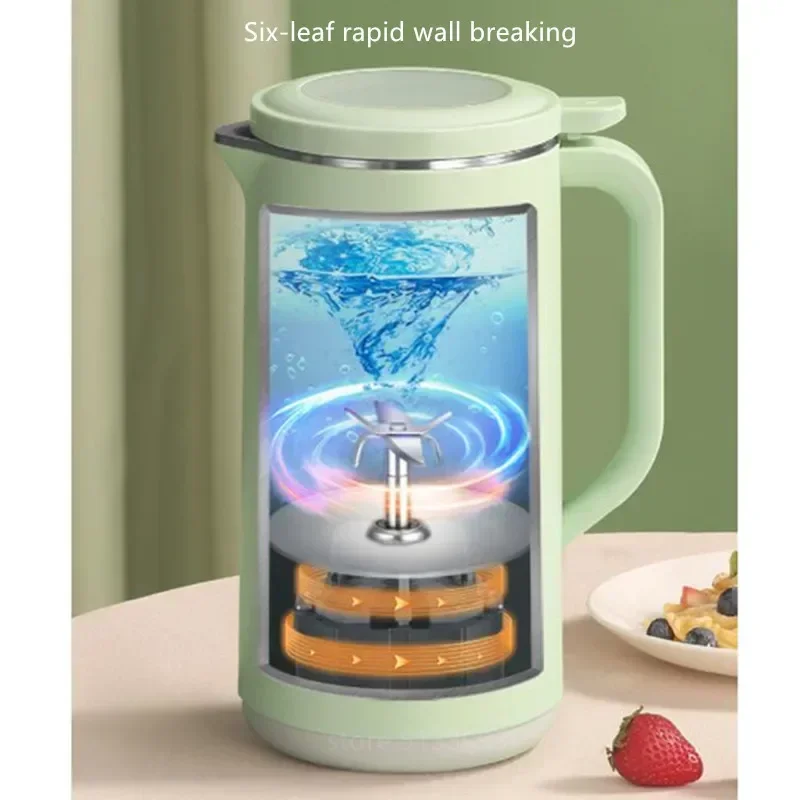 350ML Soy Milk Maker Mini Household Wall Breaking Machine Portable Juicer Blender Automatic No-wash No-filter