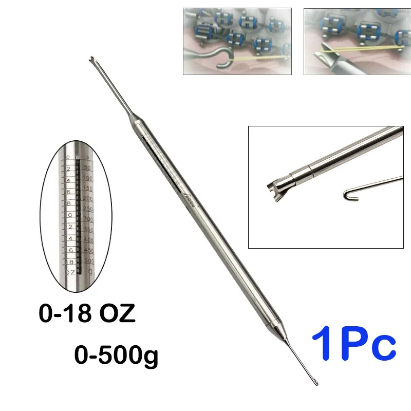 

Стоматологический 1 шт. ортодонтический динамометр, измеритель напряжения, датчик силы, автоклавируемый стоматологический инструмент с эластичной лентой, скобы, измерительный инструмент