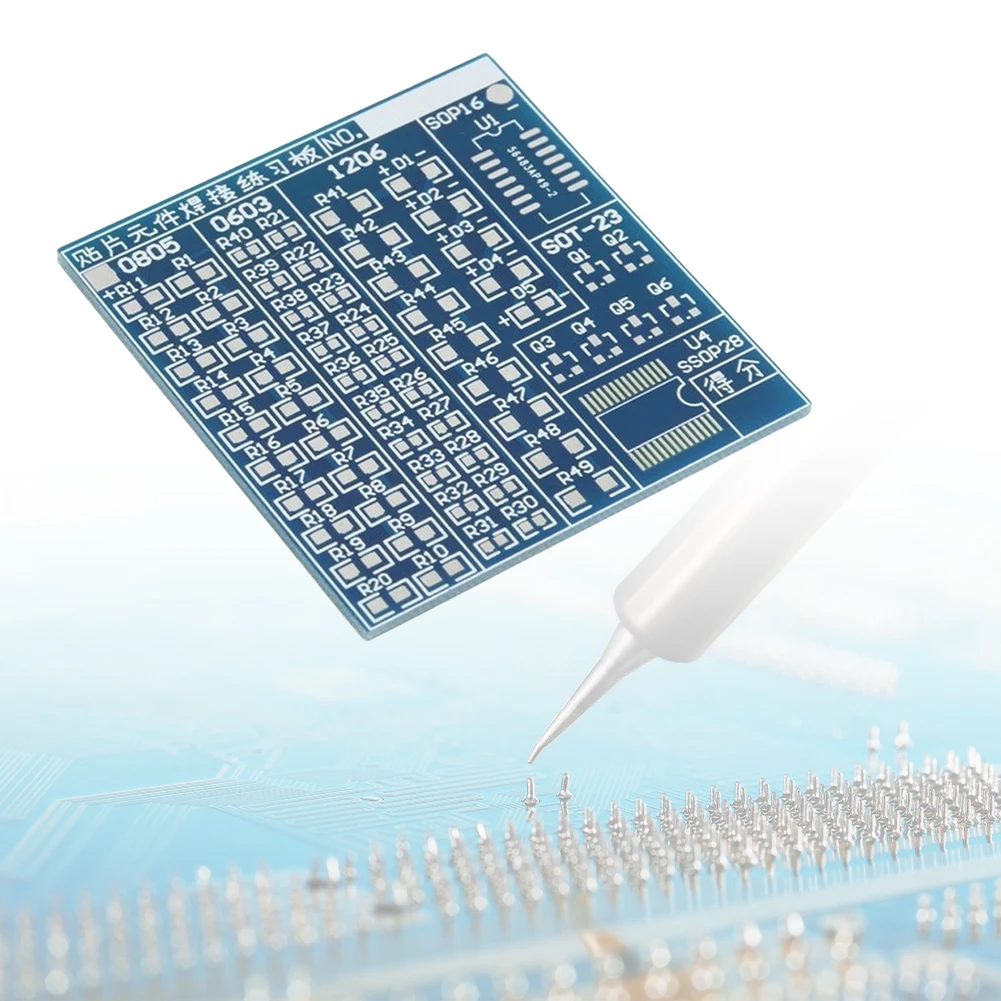 

SMT SMD Component Welding Practice PCB Board DIY Circuit Board Fanny Skill Training Welding Practice Soldering DIY Kits