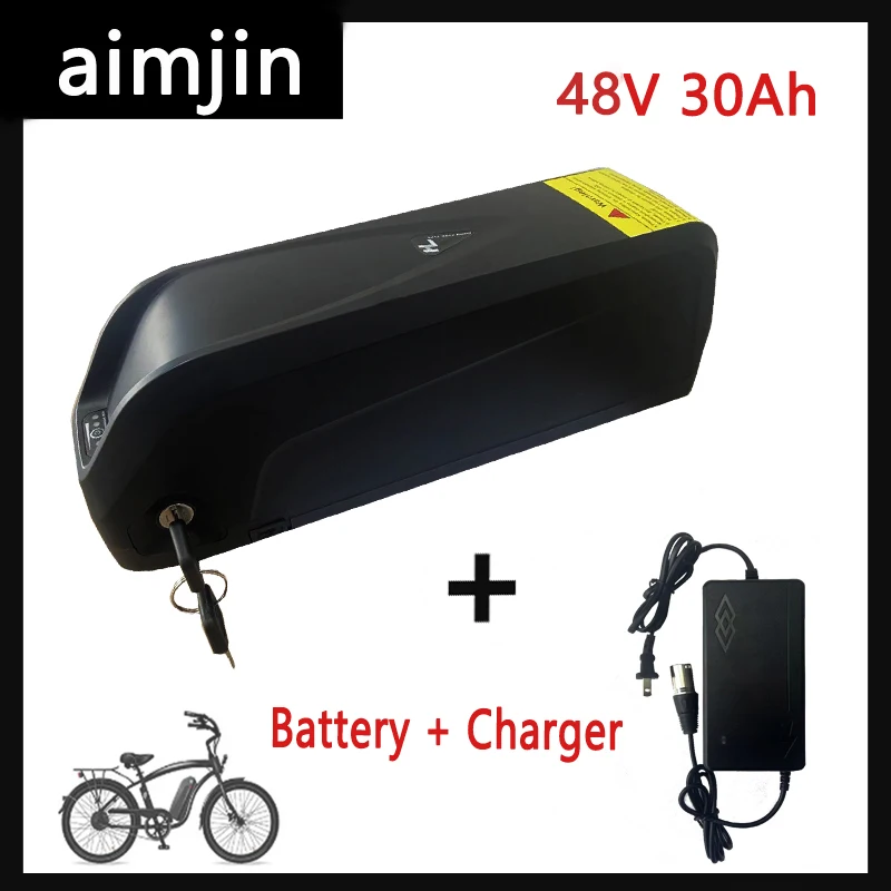 

48V 30Ah Battery for 30000mah Hailong G80 Max 2000W Accessories 18650 Originele Cells and Charger