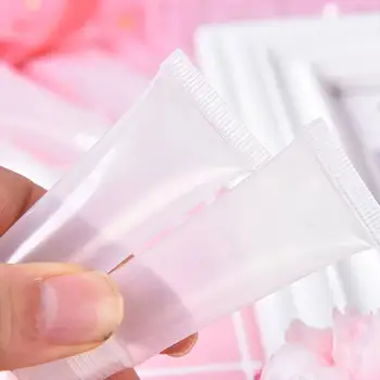 10 ks 5/10/15ml prázdná tuba na rtěnku, balzám na rty, měkká tuba na make-up, squeeze, čirý lesk na rty 8 nejlepší prodej nádobky na lesk na rty - №8