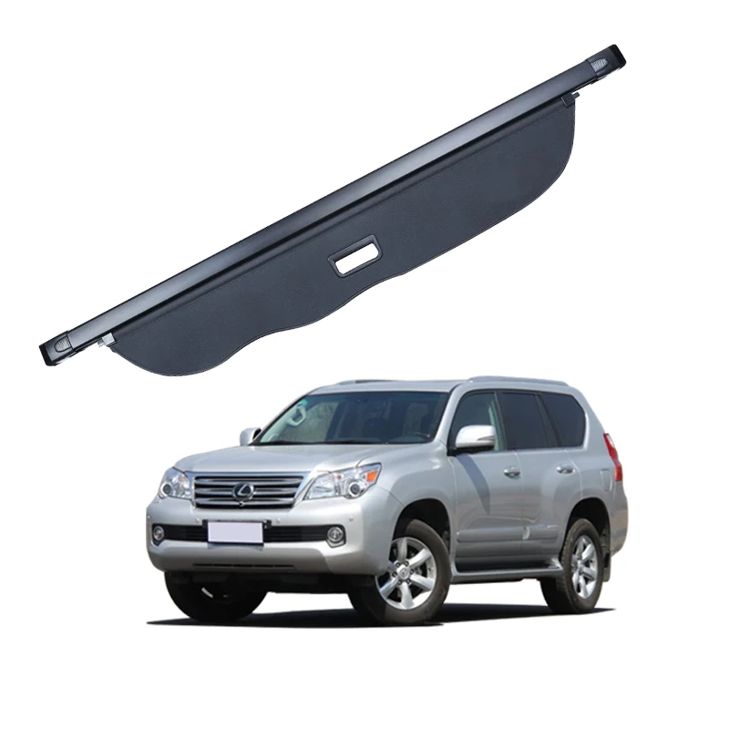 

Для Lexus GX460 GX400 2014-2020 выдвижной багажник грузовая крышка стойка для посылок водонепроницаемый щит конфиденциальность автоаксессуары