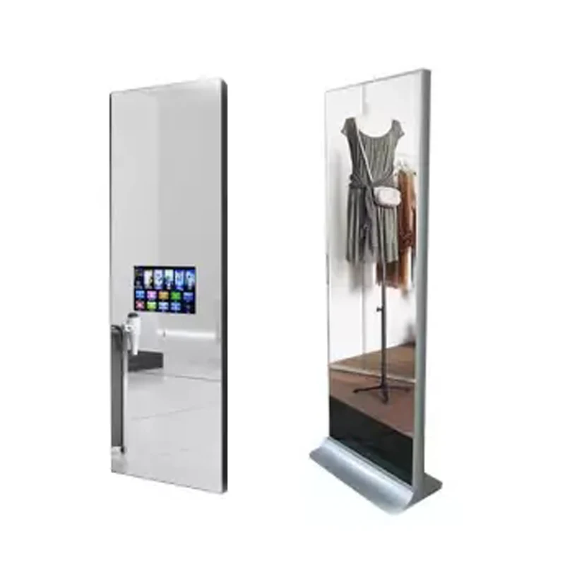 32 43 Inch Interactive Touch Screen Smart Magic Mirror HD LCD Digital Signage Display Fitness Sports Mirror for Home Gym