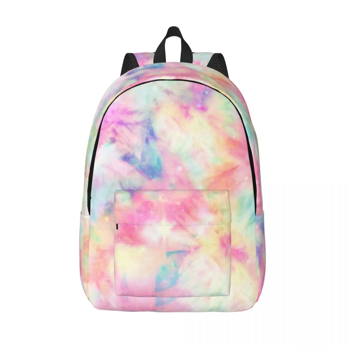 

Tie Dye Colourful Fashion Backpack with Pocket Student Business Daypack for Men Women College Shoulder Bag