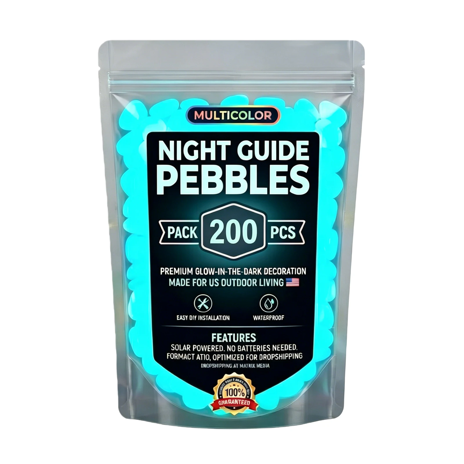200/400/600/1000pcs Glow In Th - Fish Aquarium Guide recension och pris