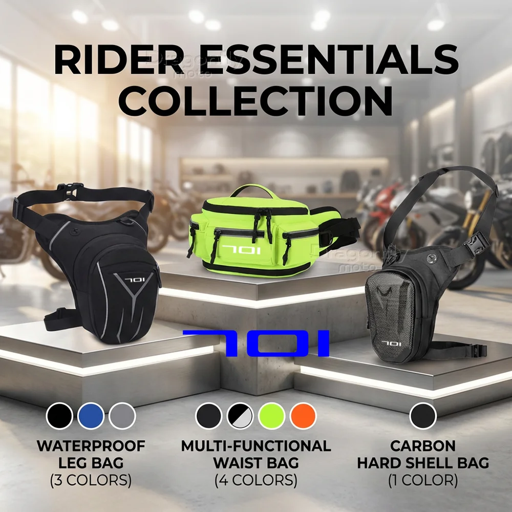 

For Husqvarna Svartpilen 401 250 701 Motorcycle Leg Bag Waterproof Rider Waist Bag Cycling Bike Crossbody Bag Drop Leg Bag