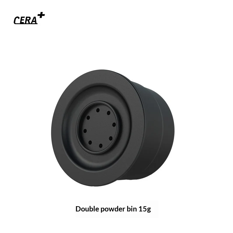 CERA Plus Double Shot Coffee Powder Basket 15g Capacity Powder Holder For Portable Espresso Maker Outdoor Brewing Accessory