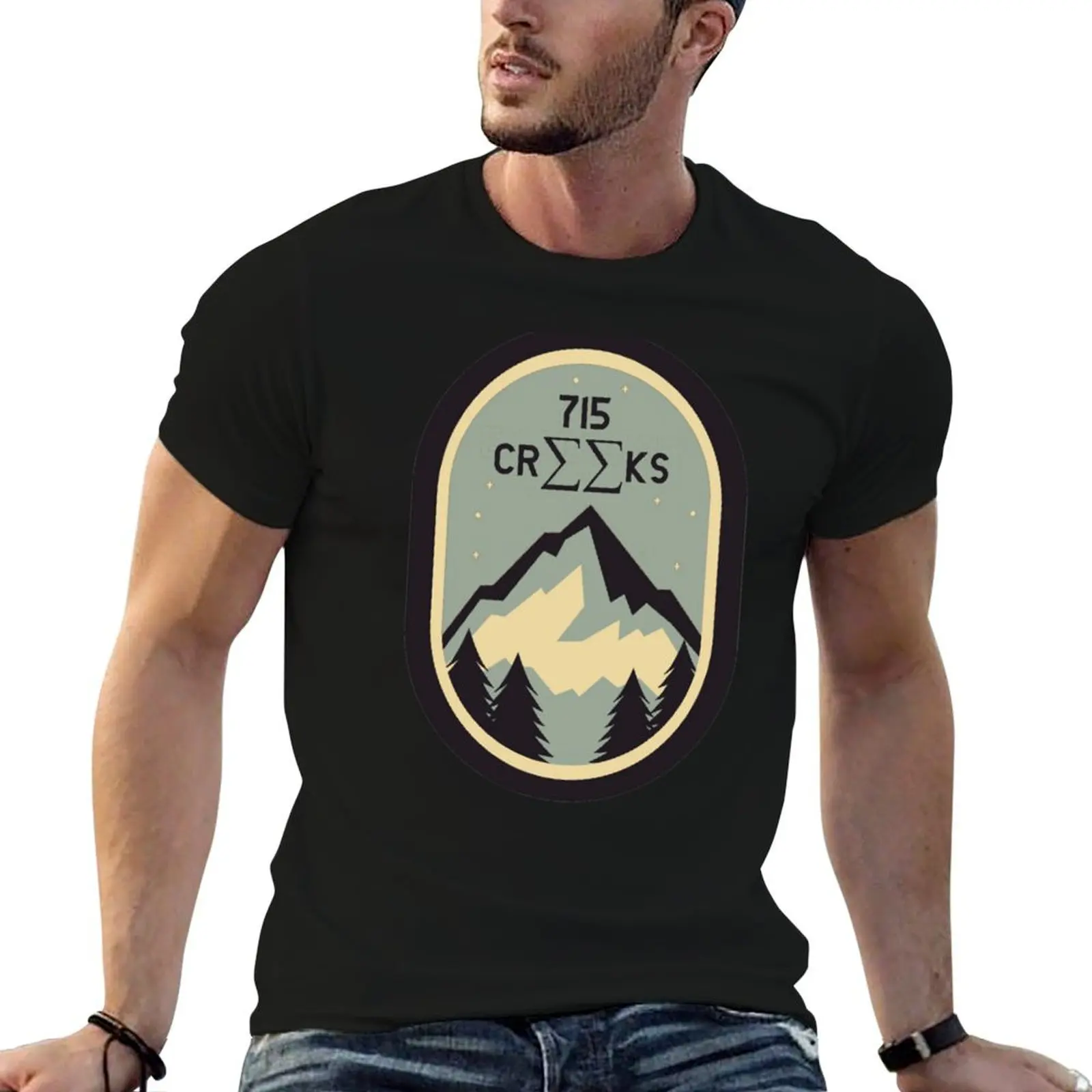 

Bon Iver Creeks T-Shirt t shirts cotton 100% funny t shirts cotton man t shirt summer T-Shirt