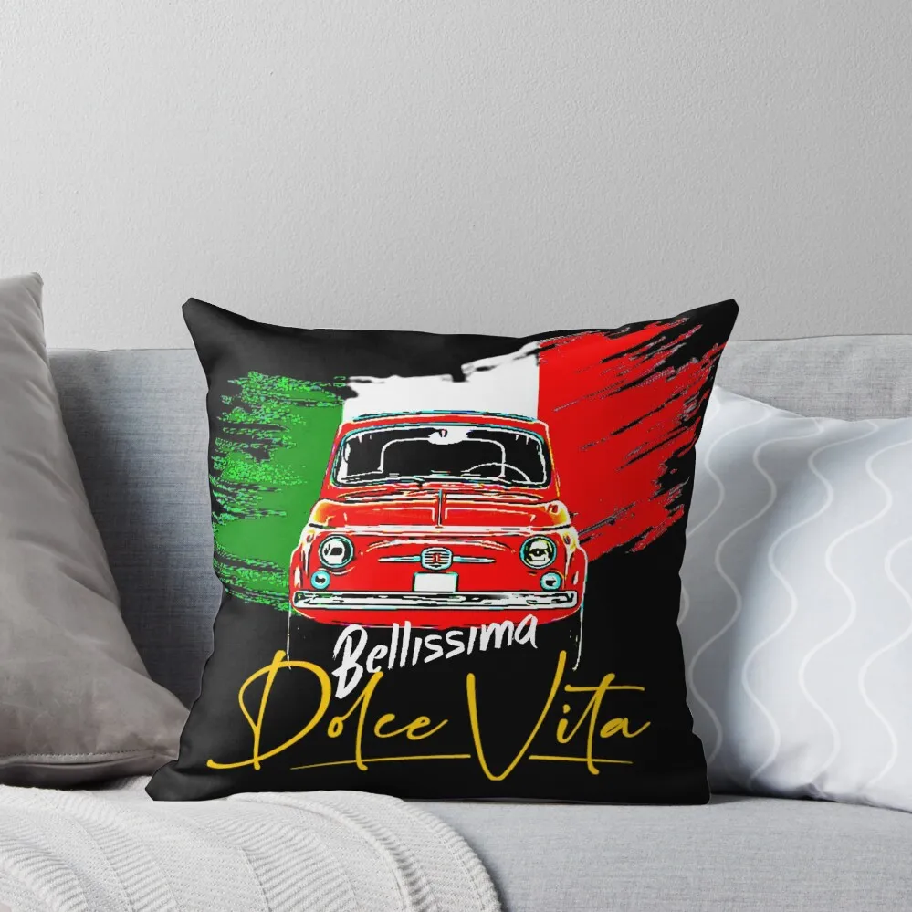 

fiat 500 red Throw Pillow Sofa Cover pillowcases for sofa cushions