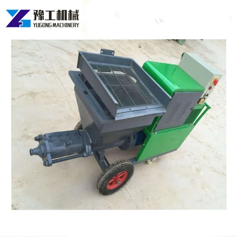 YG Concrete Cement Mortar Sprayer Machine Price Widely Using Cement Mortar Spraying Plaster Pump for Building Construction Plant