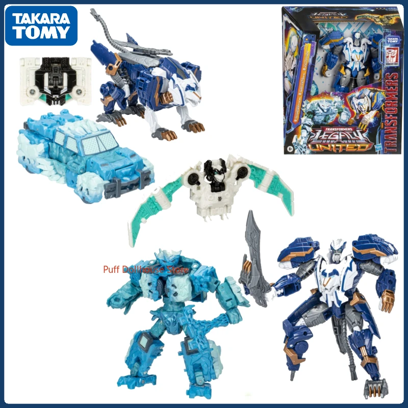 W magazynie Transformers Interstellar Robbers L Thunder Set Animacja Postacie Figurki Model Zabawki Kolekcja prezentów promocyjnych