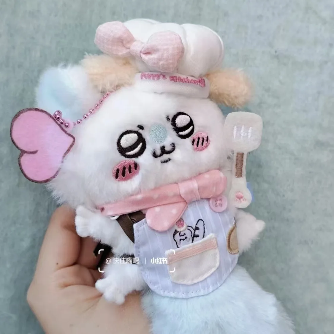 

Japanese Chiikawa Doll Chiikawa Plush Scribbled Flying Mouse Dog Kitchen 10cm Doll Clothes Backpack Hanging Ornaments