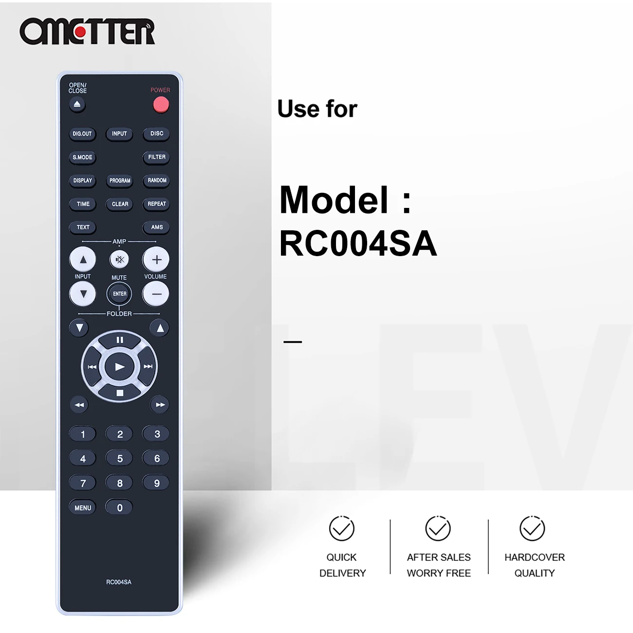 RC004SA For Marantz CD Amplifier Remote Control SR4003 CD5005 CD6006 CD6005 SR5004 SR1041 SR6004 SR5005 SR5003