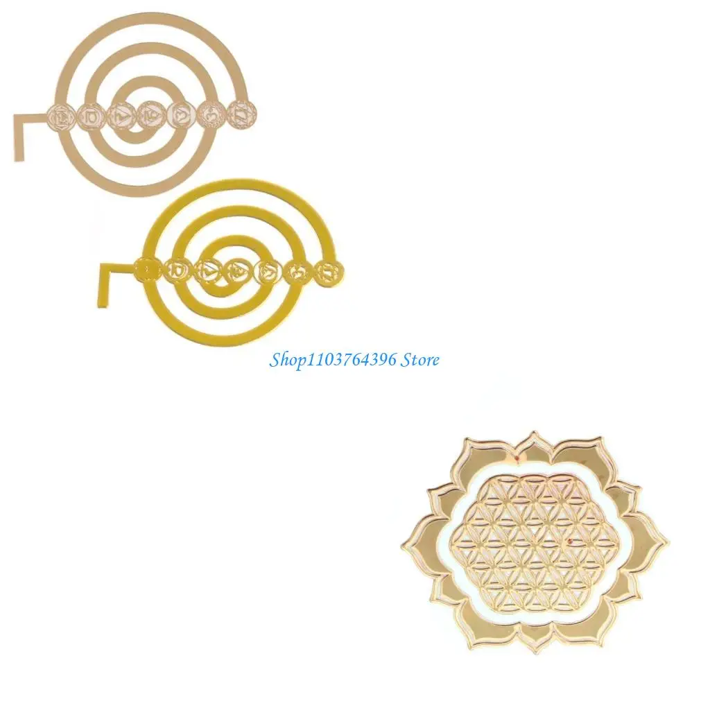 Energy Tower Pattern Paste Copper Stickers For DIY Making Mould Craft Jewelry To