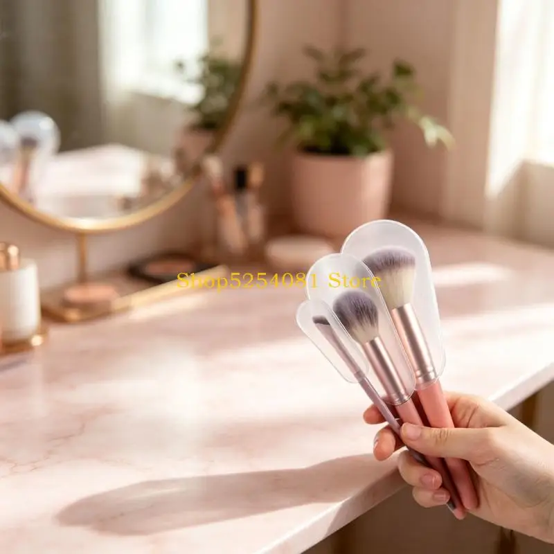 AXYC 20x Soft EVA Brush Head Covers Keep Your Makeup Tool Hygienic Waterproof Cosmetic Brushes Guards Cap