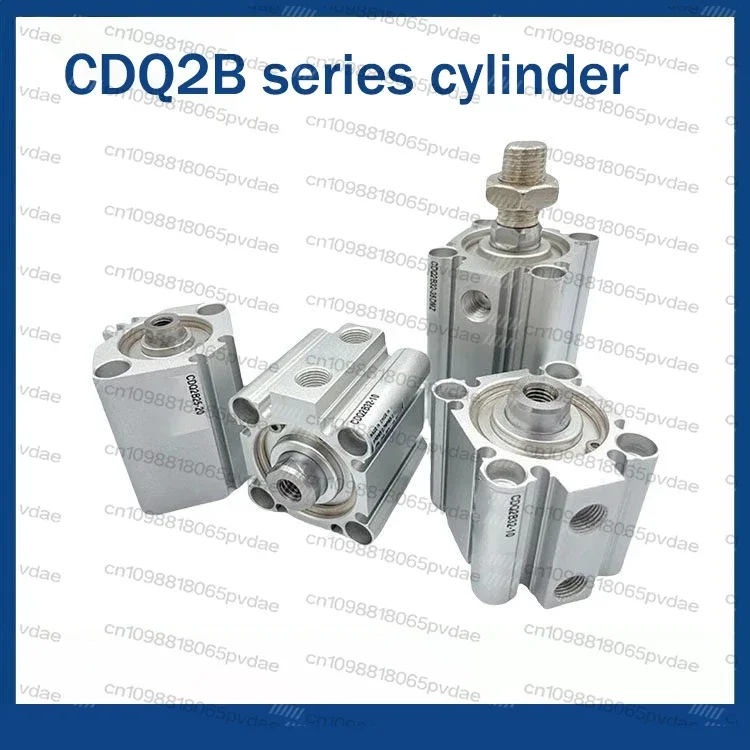 Tool Parts CDQ2B25 32 40 50 63-75DMZ Compact Thin Cylinder Double Acting With Magnet Rod End Male Thread CDQ2B12 CDQ2B16 CDQ2B20