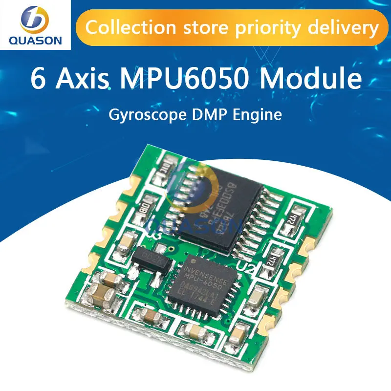 6 Axis MPU6050 Module Gyroscope DMP Engine Kalman Filter Accelerometer STM32 Inclinometer Balancing vehicle module